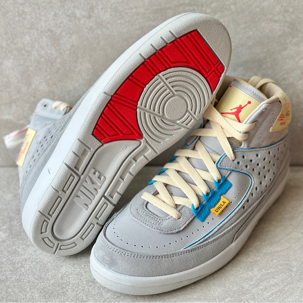 Air Jordan 2 x Union Grey Fog - Picture 8 of 10